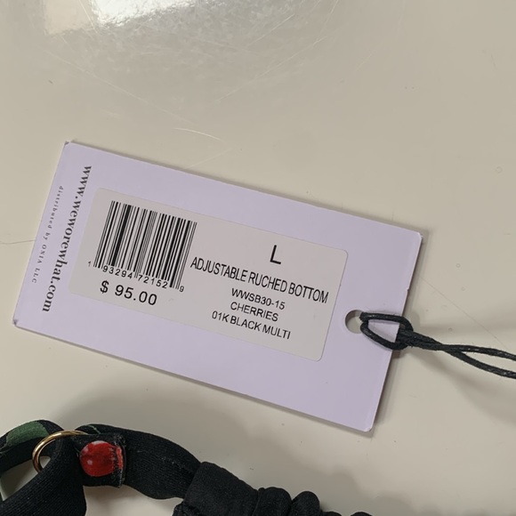 ⭐️HOST PICK⭐️ [L] NWT 👙WEWOREWHAT adjustable bikini bottoms - Picture 4 of 6